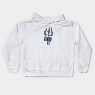 Shiva's Trident Kids Hoodie